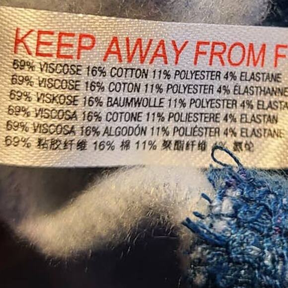 Anthropologie Blue Daily Practice Lounge Wear Pants, size Medium ~ NEW - Picture 7 of 8